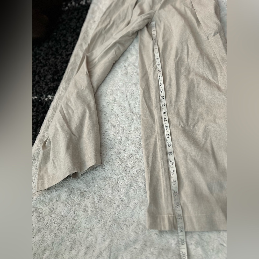 Commense Wide-Leg Pants in Light Beige - Picture 14 of 16